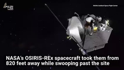 See Asteroid Bennu Sample Site as OSIRIS-REx Swoops Past