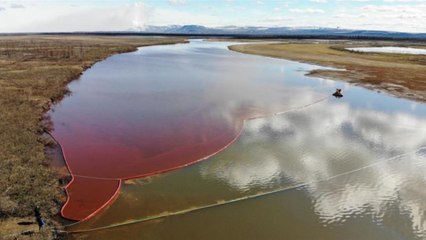 Russia's 20,000-tonne diesel spill pollutes waterways in Siberia