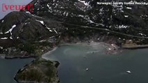 Eight Homes in Norway Swept Into Sea by Massive Landslide