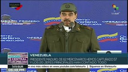 Venezuela: funcionarios condecorados por Operación Negro Primero