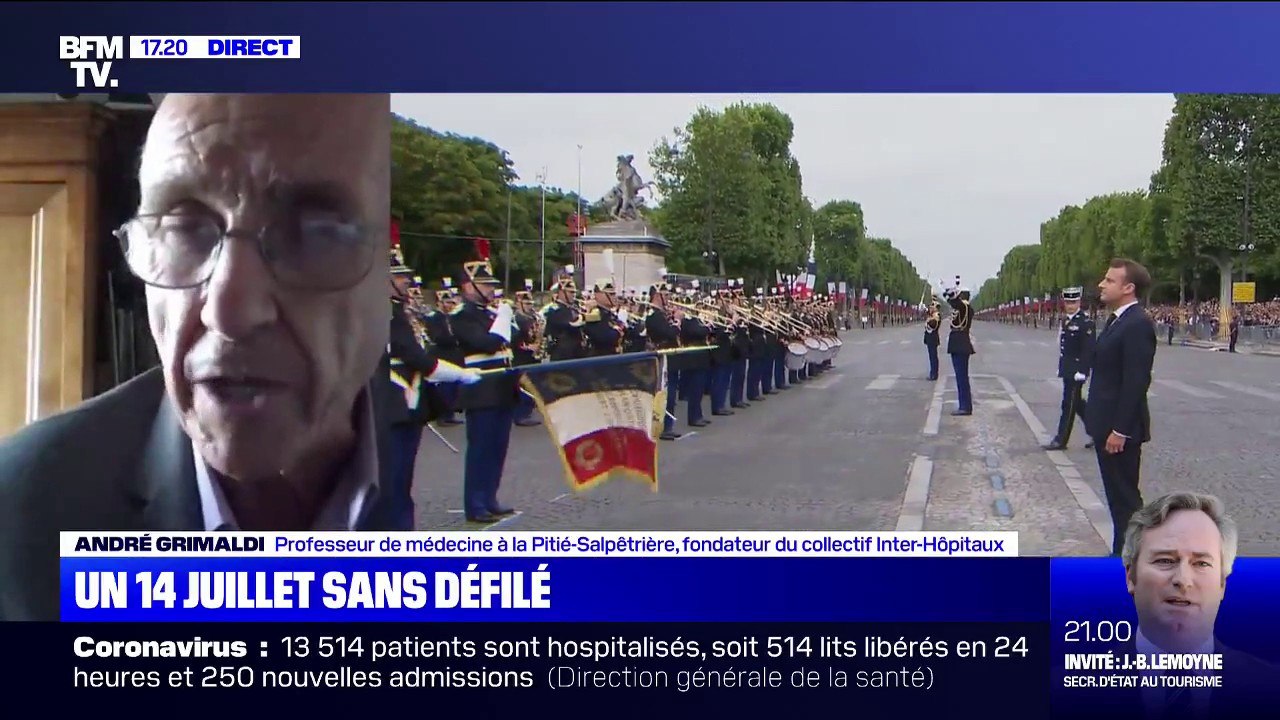 Pr Grimaldi (Collectif Inter-Hôpitaux): "Des médailles c'est très bien, mais il faut d'abord une reconnaissance"