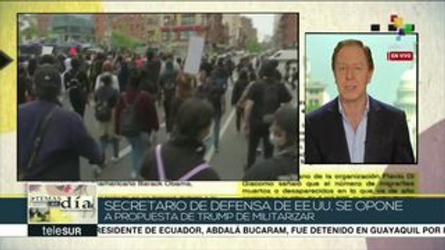 EEUU: continúan protestas por asesinato del afroamericano George Floyd