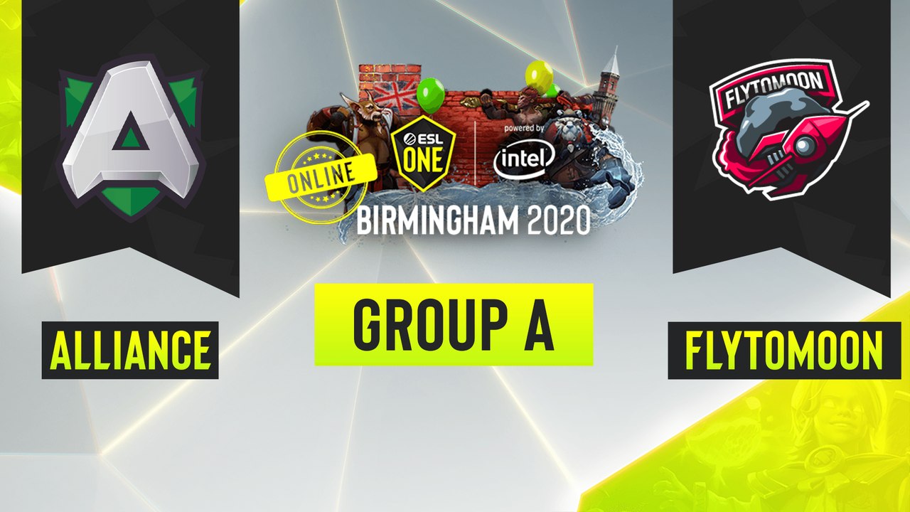 Dota2 - Alliance vs. FlyToMoon - Game 1 - ESL One Birmingham 2020 - Group A - EUCIS