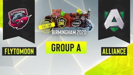Dota2 - Alliance vs. FlyToMoon - Game 2 - ESL One Birmingham 2020 - Group A - EUCIS