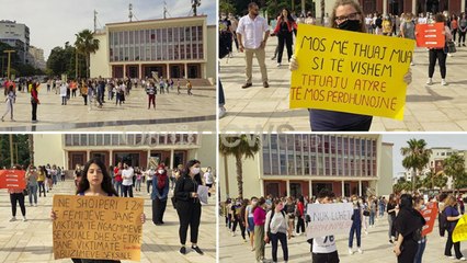 Télécharger la video: LIVE/ Abuzimi i 15-vjeçares, në Tiranë marshim kundër përdhunimit