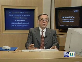 Archivistica generale - Lez 36 - Gli archivi della terza fase. Mezzi di corredo e strumenti di ricerca