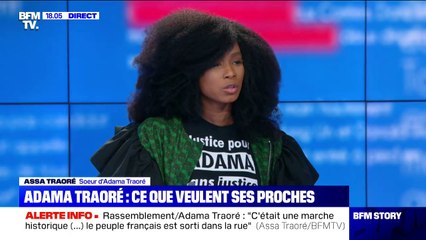 Assa Traoré sur la mort de son frère: "Ce n'est pas une bavure, c'est une violence policière"