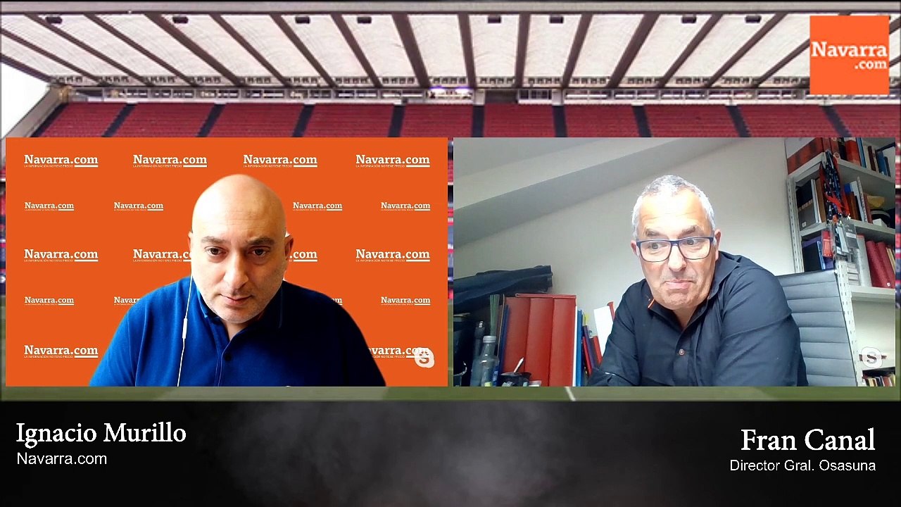 Entrevista con Fran Canal, director general de Osasuna