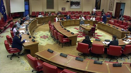 Pablo Iglesias comparece en la Comisión de Derechos Sociales