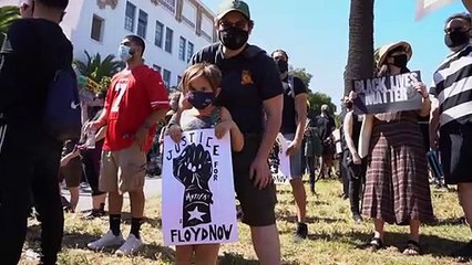 Thousands march in San Francisco for black rights