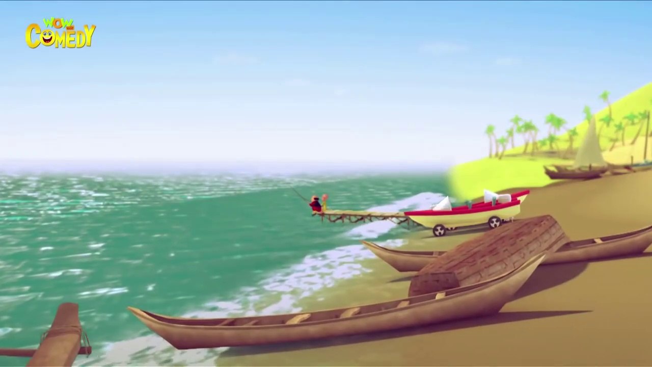 Motu Patlu- EP31B _ Motu Patlu and Mermaid _ Funny Videos For Kids _ Wow Kidz Co