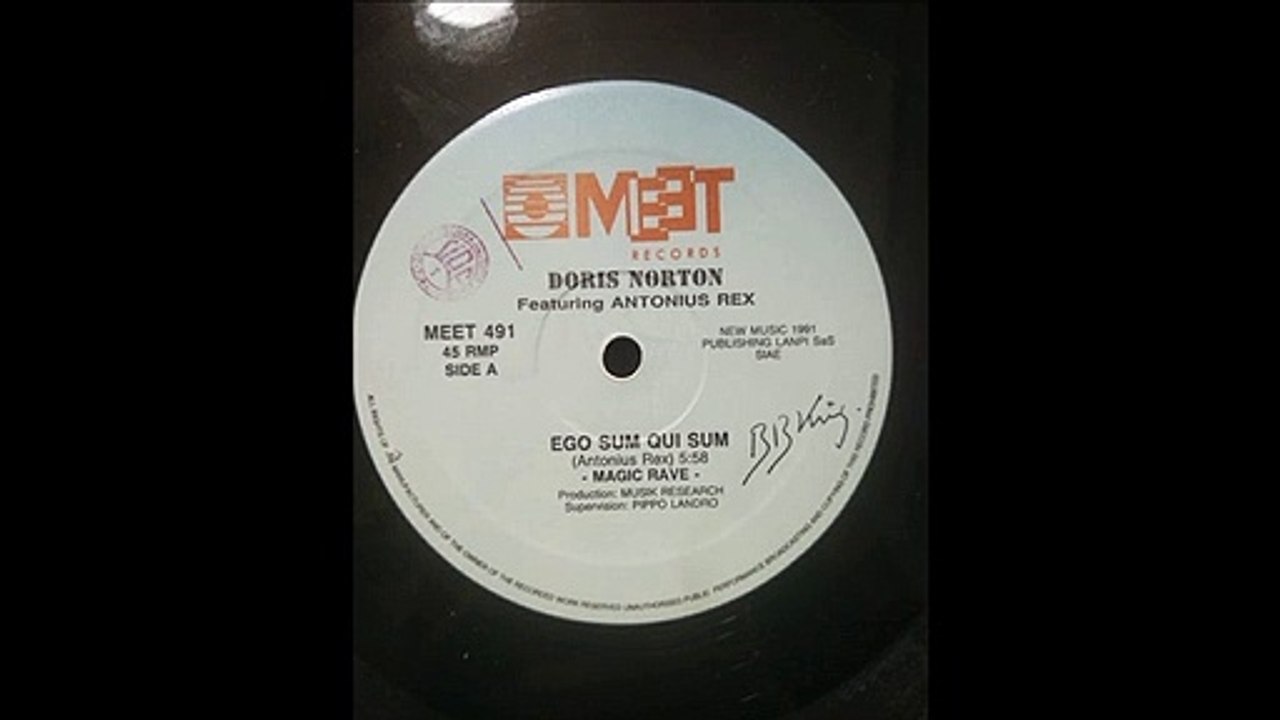 Doris Norton Ft. Antonius Rex - Ego Sum Qui Sum (Magic Rave) (A)