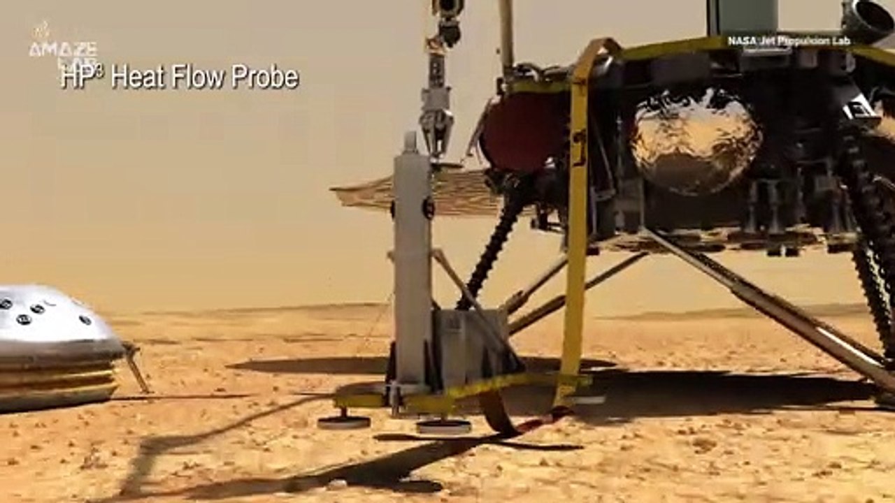 NASA’s InSight Lander Finally Burrows ‘Mole’ Into Martian Surface