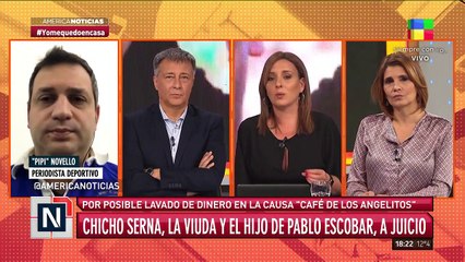Chicho Serna, la viuda y el hijo de Pablo Escobar, a juicio