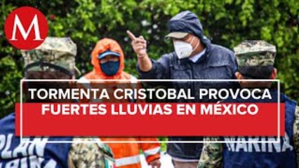 ‘Cristóbal’ pone en riesgo a 7 millones de habitantes: Protección Civil