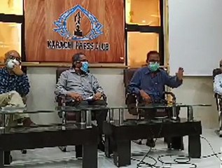 Doctors Press Conference in Karachi press Club