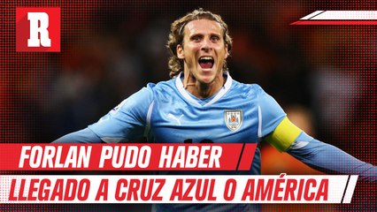 Forlan tuvo la oportunidad de jugar en América y Cruz Azul