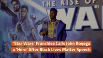 John Boyega Stands Back