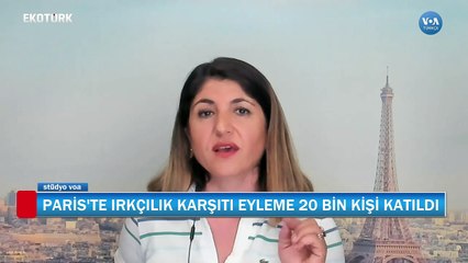 Paris’te de Adalet İçin Protesto Gösterileri Düzenlendi