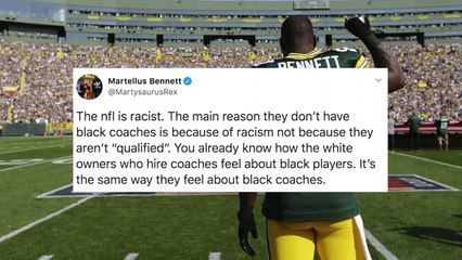 Martellus Bennett speaks up about racism in the NFL