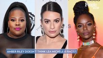 Amber Riley Addresses Lea Michele Controversy: ‘I’m Not Going to Say That She’s Racist’