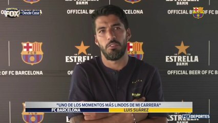 "Será algo peculiar jugar sin gente", Luis Suárez: Futbol