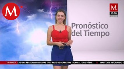 Jessica de Luna nos da el pronóstico del tiempo para este jueves 4 de junio