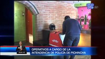 Operativos a cargo de la Intendencia de Policía de Pichincha para verificar normas de seguridad y salud