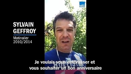 Sylvain Geffroy fête les 35 ans de France Bleu Picardie