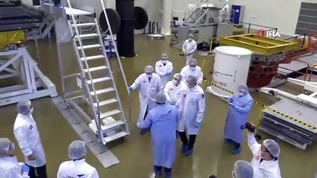 Bakanlardan milli uydu İMECE'ye Tarihi dokunuş