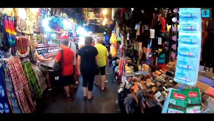 4K Patpong night market, Bangkok, Thailand  2020