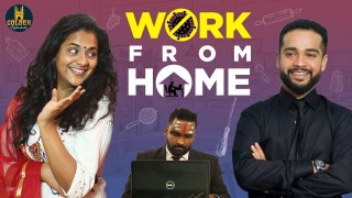 Work From Home | Latest Comedy Videos 2020 | Hindi Funny Videos | Golden Hyderabadiz