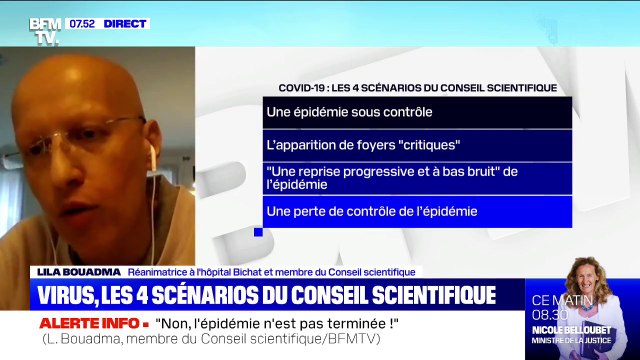 Lila Bouadma (membre du Conseil scientifique) estime qu'un reconfinement général n'est pas souhaitable