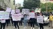 Ora news - Punonjëset e fasonerisë i zënë derën Tatimeve në Durrës: Duam pagën e luftës