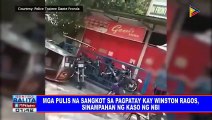 Mga pulis na sangkot sa pagpatay kay Winston Ragos, sinampahan ng kaso ng NBI