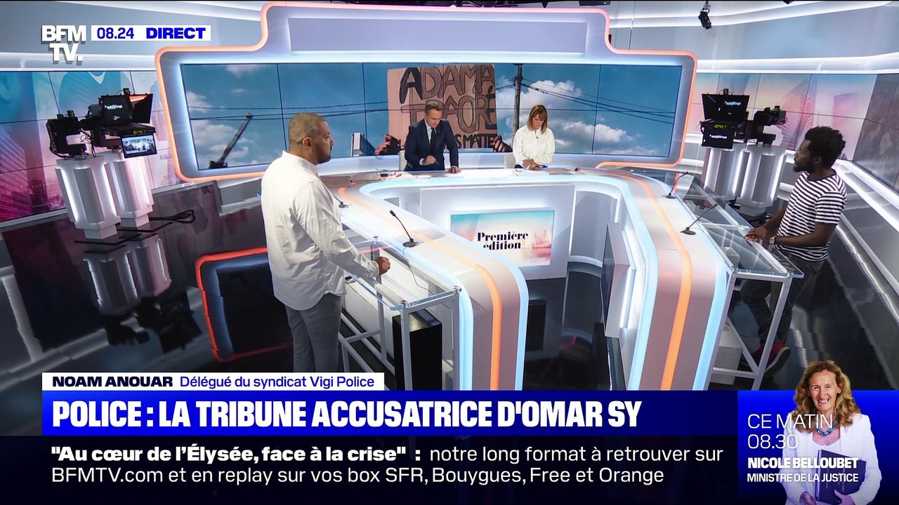 Police: la tribune accusatrice d'Omar Sy - 05/06