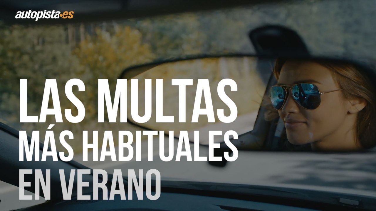 Multas en verano: conducir en chanclas, sin camiseta y más