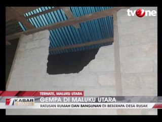 Ratusan Rumah dan Bangunan di Maluku Rusak Pasca Gempa