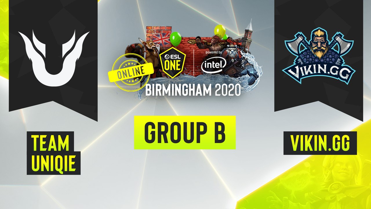 Dota2 - Vikin.gg vs. Team Unique - Game 2 - ESL One Birmingham 2020 - Group B - EUCIS