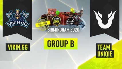 Dota2 - Vikin.gg vs. Team Unique - Game 3 - ESL One Birmingham 2020 - Group B - EUCIS
