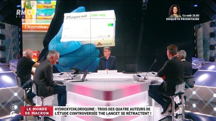 Le monde de Macron : Trois des quatre auteurs de l'étude controversée de The Lancet sur l'hydroxychloroquine se rétractent ! - 05/06