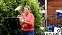 Musician entertains care home residents