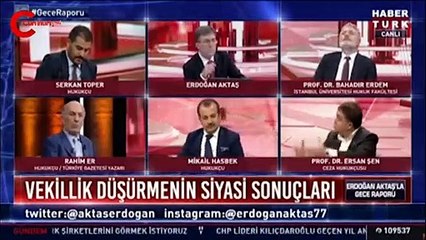 Prof. Dr. Ersan Şen: Başımıza ne geliyorsa keyfilikten geliyor; hukuk sizin oyuncağınız değil