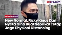 Persiapan New Normal, Rizky Kinos dan Nycta Gina Sepakat Tetap Jaga Jarak