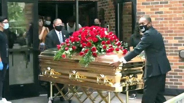 Último adiós a George Floyd en Mineápolis