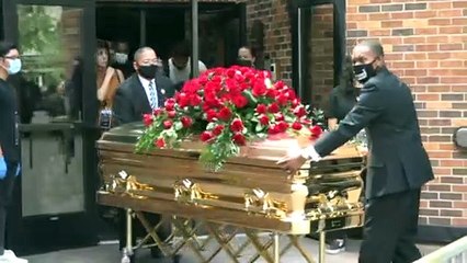 Último adiós a George Floyd en Mineápolis