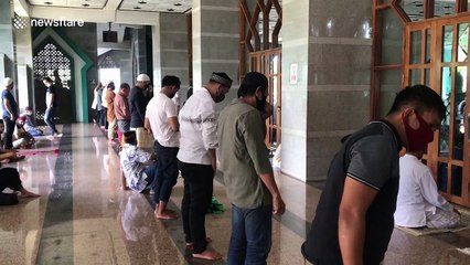 Places of worship reopen in Indonesia as COVID-19 restrictions eased