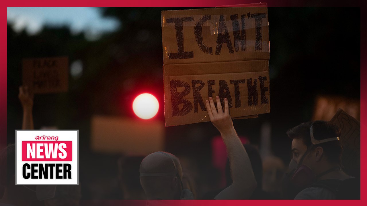 First memorial service held for George Floyd as protests continue in U.S.