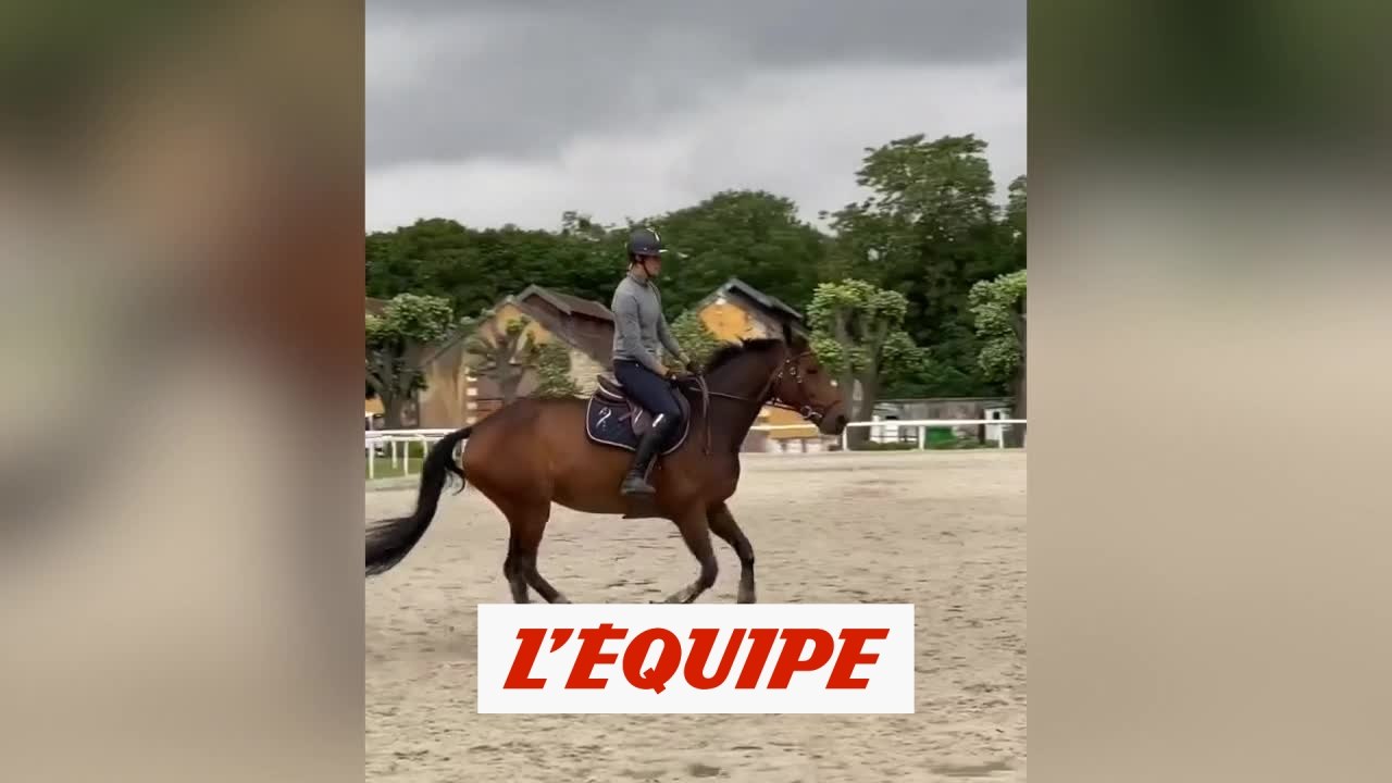 Elodie Clouvel heureuse de reprendre l'équitation - Pentathlon - WTF