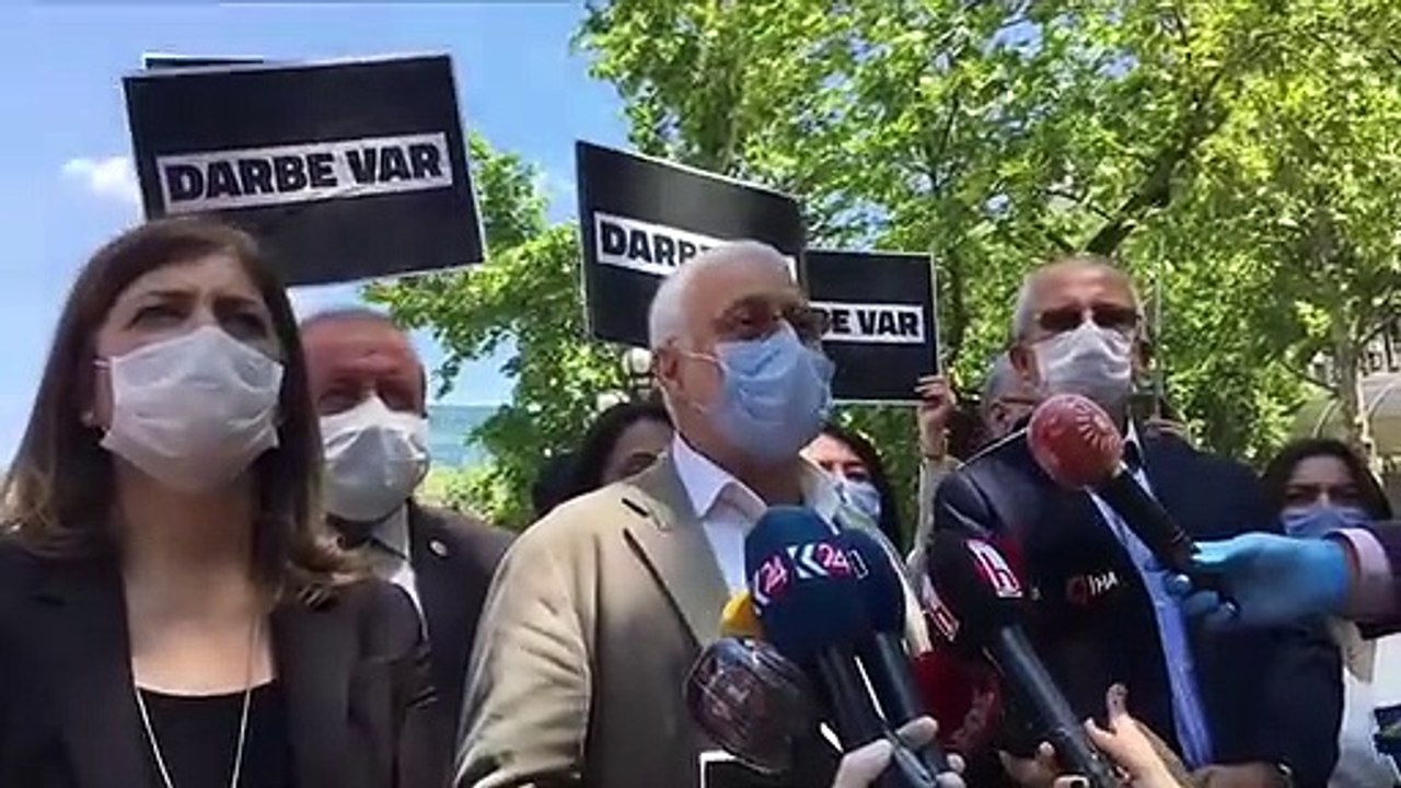 HDP'li vekillere polis müdahalesi